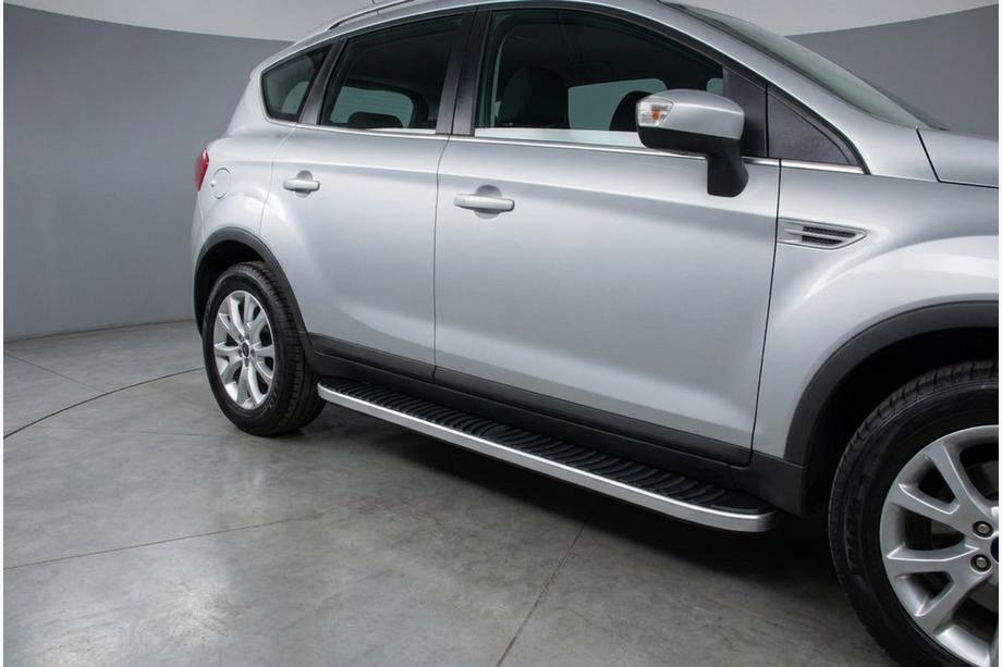 Ford Kuga 2008-2013 Pedane Laterali Tayga Grey (2 pz, Alluminio) Image