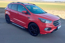 Ford Kuga/Escape 2013-2019 Pedane Laterali Line (2 pz, Alluminio) foto 3
