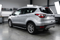 Ford Kuga/Escape 2013-2019 Pedane Laterali Maydos V1 (2 pz, Alluminio e Acciaio Inox) foto 1