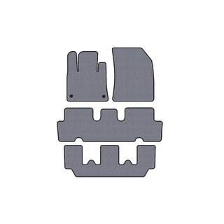 Tappetini in Gomma Carsuit V1 (3 File, Grigio) Citroen C-4 Picasso 2013–2022 foto 1