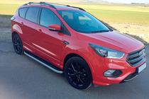 Ford Kuga/Escape 2013-2019 Pedane Laterali Tayga Grey (2 pz, Alluminio) foto 2