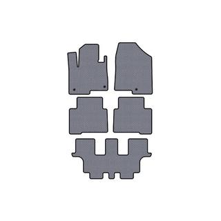 Tappetini in gomma Carsuit (3 file, per Grand, grigio) Hyundai Santa Fe 4 2018-2023 foto 1