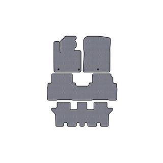 Tappetini in Gomma Carsuit (3 File, 7 Posti, Grigio) Kia Sorento III UM 2014-2020 foto 1
