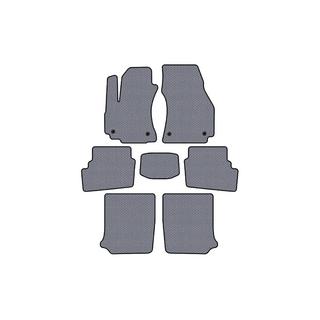 Tappetini in gomma Carsuit (3 file, 2003-2005, 7 posti, grigio) Opel Zafira A 1998-2005 foto 1