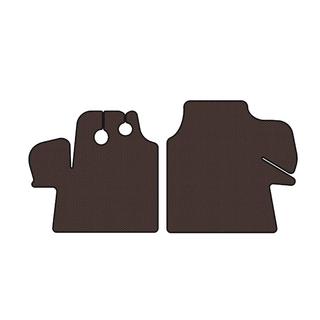 Tappetini in gomma Carsuit (2002-2006, marrone) Fiat Ducato 1995-2006 foto 1