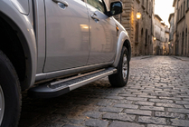 Ford Ranger 2007-2011 Pedane Laterali RedLine V1 (2 pz, Alluminio) foto 1