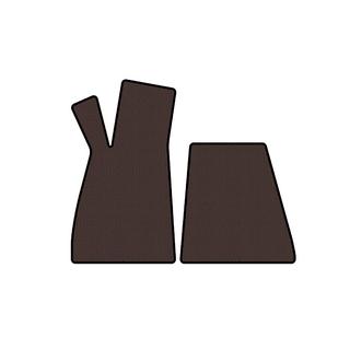 Tappetini in Gomma Carsuit (Roadster, Marrone) Smart 1998-2007 foto 1