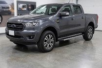 Ford Ranger 2011–2022 Pedane Laterali Duru (2 pz, Alluminio) foto 1