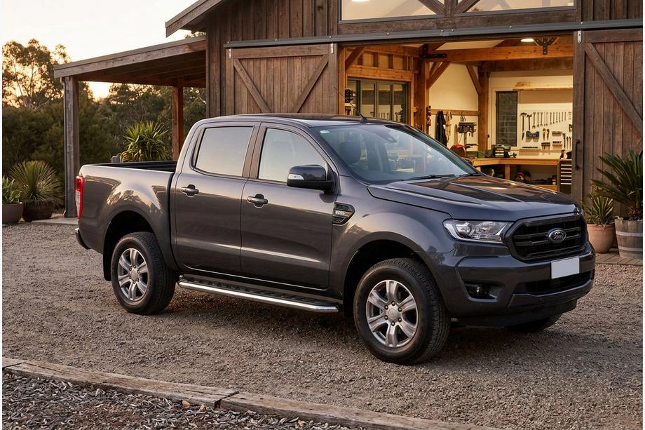 Ford Ranger 2011–2022 Pedane Laterali Maydos V1 (2 pz, acciaio inox) Image
