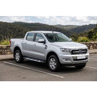 Pedane Laterali Sunrise (2 pz, Alluminio) Ford Ranger 2011–2022 foto 1