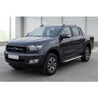 Pedane Laterali Line (2 pz, Alluminio) Ford Ranger 2011–2022 foto 1
