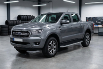 Ford Ranger 2011–2022 Pedane Laterali Tayga Grey (2 pz, Alluminio) foto 1