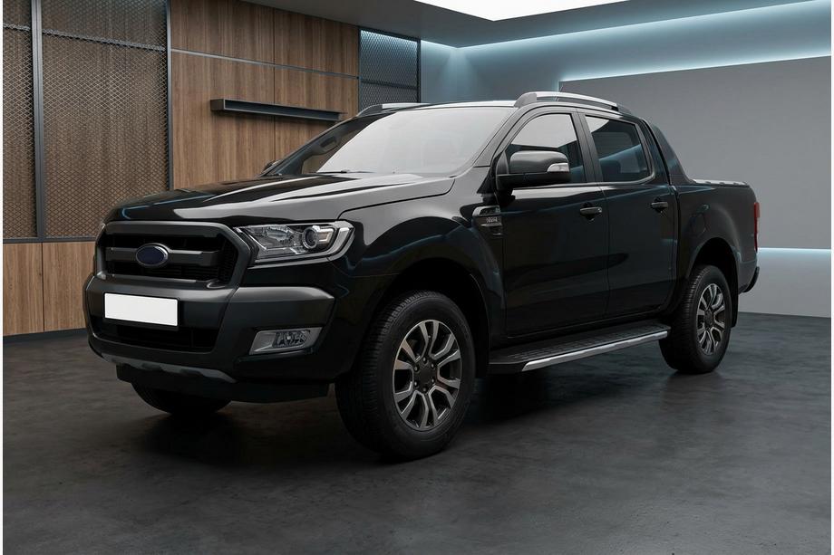 Ford Ranger 2011–2022 Pedane Laterali Fullmond (2 pz, alluminio) Image