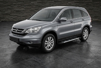 Honda CRV 2007-2011 Pedane Laterali Sunrise (2 pz, Alluminio) foto 1