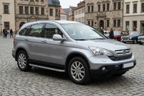 Honda CRV 2007-2011 Pedane Laterali Tayga Grey (2 pz, Alluminio) foto 1