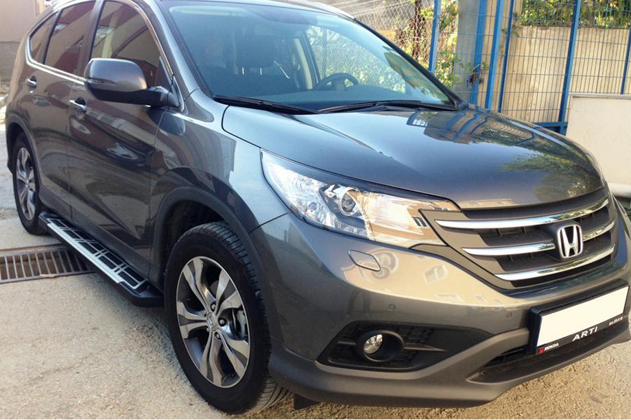 Honda CRV 2012-2016 Pedane Laterali Sunrise (2 pz, Alluminio) Image