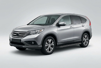 Honda CRV 2012-2016 Pedane Laterali Bosphorus Black (2 pz, Alluminio) foto 1