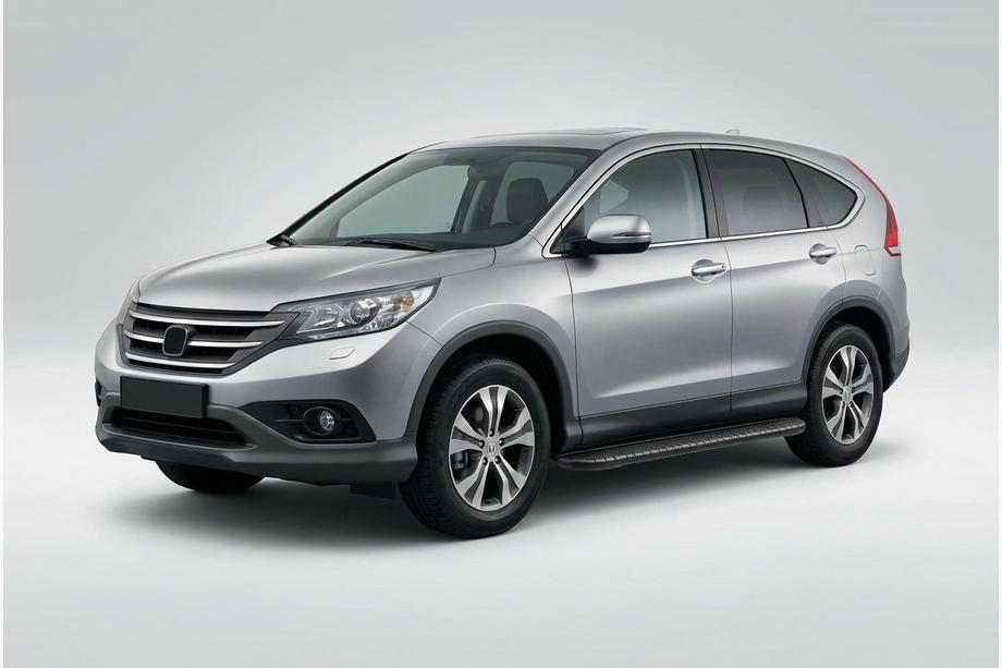Honda CRV 2012-2016 Pedane Laterali Bosphorus Black (2 pz, Alluminio) Image