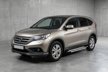Honda CRV 2012-2016 Pedane Laterali Rainbow (2 pz, Alluminio) foto 1