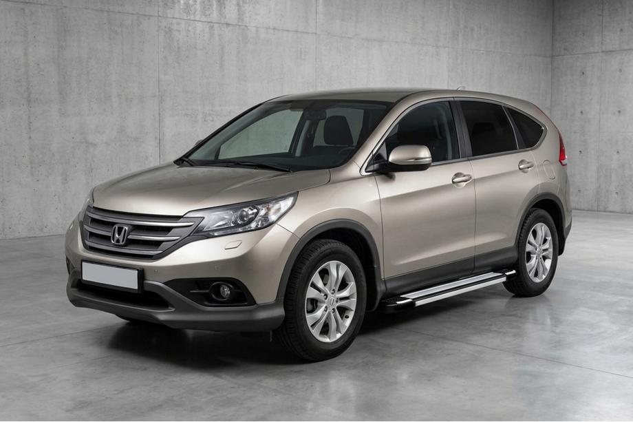 Honda CRV 2012-2016 Pedane Laterali Rainbow (2 pz, Alluminio) Image