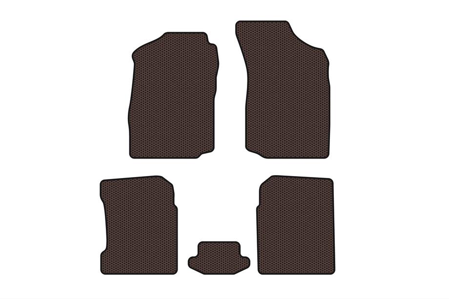Chery Amulet 2003-2014 Tappetini in Gomma Carsuit (Marrone) Foto 1