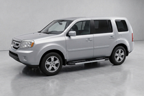 Honda Pilot 2008-2015 Pedane Laterali RedLine V1 (2 pz, Alluminio) foto 1