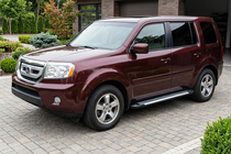 Honda Pilot 2008-2015 Pedane Laterali Line (2 pz, Alluminio) foto 1