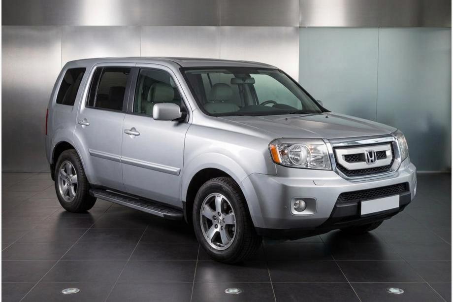 Honda Pilot 2008-2015 Pedane Laterali Duru (2 pz, Alluminio) Image