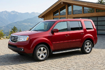 Honda Pilot 2008-2015 Pedane Laterali Maydos V1 (2 pz, Alluminio e Acciaio Inox) foto 1