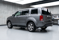 Honda Pilot 2008-2015 Pedane Laterali Bosphorus Black (2 pz, Alluminio) foto 1