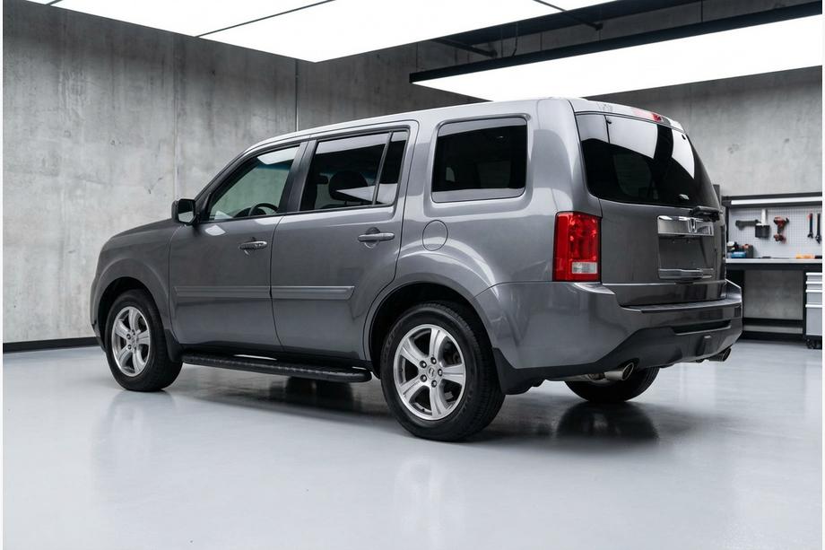 Honda Pilot 2008-2015 Pedane Laterali Bosphorus Black (2 pz, Alluminio) Image