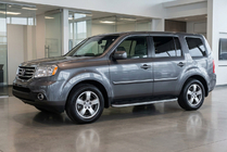 Honda Pilot 2008-2015 Pedane Laterali Tayga Grey (2 pz, Alluminio) foto 1