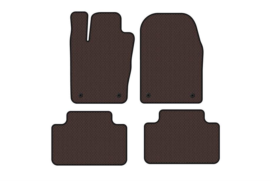 Dodge Durango 2010- Tappetini in Gomma Carsuit (Marrone) Image