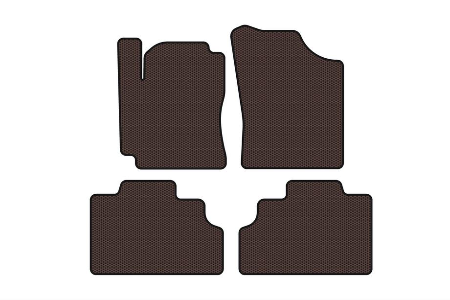 Geely CK-2 2008-2016 Tappetini in Gomma Carsuit (SD, Marrone) Foto 1