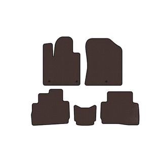 Tappetini in gomma Carsuit (2020-2023, marrone) Hyundai Santa Fe 4 2018-2023 foto 1