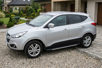 Hyundai IX-35 2010-2015 Pedane Laterali Duru (2 pz, Alluminio) foto 1