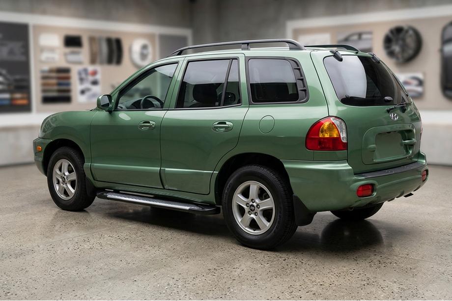 Hyundai Santa Fe 1 2000-2006 Pedane Laterali Line (2 pz, Alluminio) Image