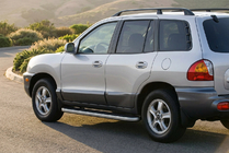 Hyundai Santa Fe 1 2000-2006 Pedane Laterali Tayga Grey (2 pz, Alluminio) foto 1