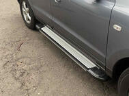 Hyundai Santa Fe 1 2000-2006 Pedane Laterali Rainbow (2 pz, Alluminio) foto 1
