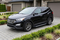 Hyundai Santa Fe 3 2012-2018 Pedane Laterali Duru (2 pz, Alluminio) foto 1