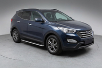 Hyundai Santa Fe 3 2012-2018 Pedane Laterali Maydos V1 (2 pz, Alluminio e Acciaio Inox) foto 1