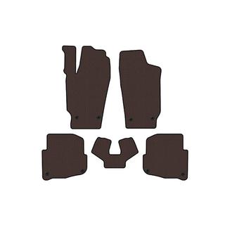 Tappetini in Gomma Carsuit (SD, Marrone) Skoda Fabia 2000-2007 foto 1