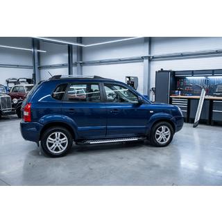 Pedane Laterali Line (2 pz, Alluminio) Hyundai Tucson JM 2004- foto 1