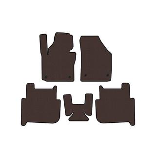 Tappetini in gomma Carsuit (2 file, 2006-2010, 7 posti, marrone) Volkswagen Touran 2003-2010 foto 1
