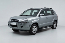 Hyundai Tucson JM 2004- Pedane Laterali Duru (2 pz, Alluminio) foto 1