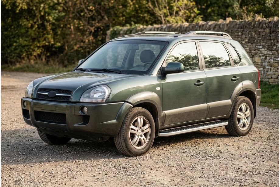 Hyundai Tucson JM 2004- Pedane Laterali Tayga Grey (2 pz, Alluminio) Foto 1