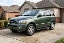 Kia Sorento I BL 2002-2009 Pedane Laterali Allmond Black (2 pz, Alluminio) foto 1