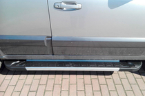 Kia Sorento I BL 2002-2009 Pedane Laterali RedLine V1 (2 pz, Alluminio) foto 5