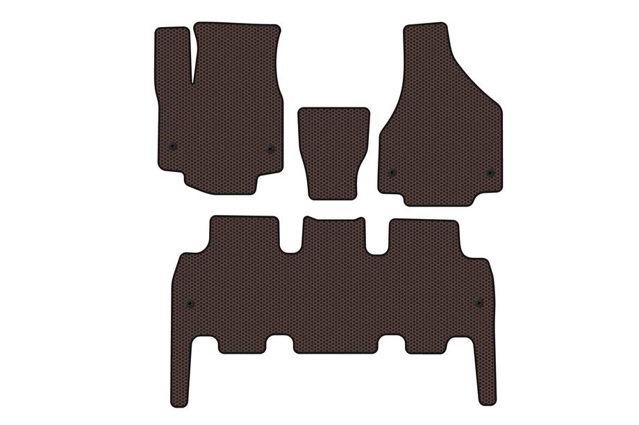 Chrysler Pacifica 2016- Tappetini in Gomma Carsuit (Marrone) Foto 1