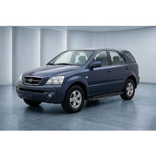 Pedane Laterali RedLine Black (2 pz, Alluminio) Kia Sorento I BL 2002-2009 foto 1